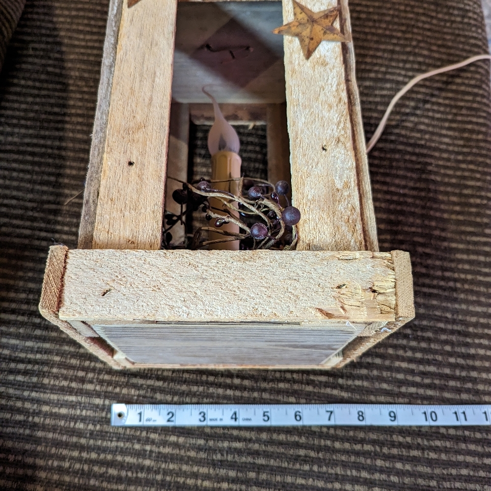 Primitive Candle Box - Picture 3 of 9